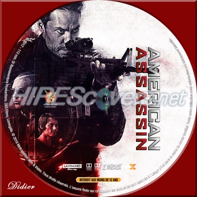 normal AMERICAN ASSASSIN Sticker Blu ray 4K UHD