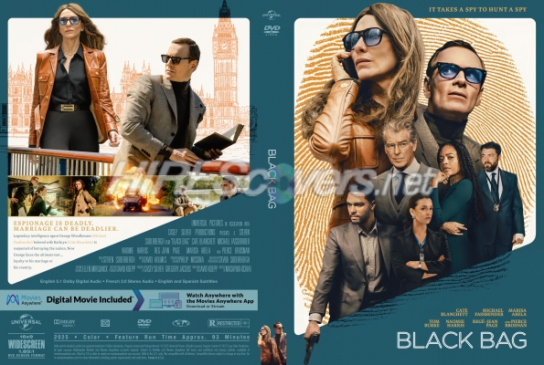 normal Black Bag 2025 Custom DVD Cover