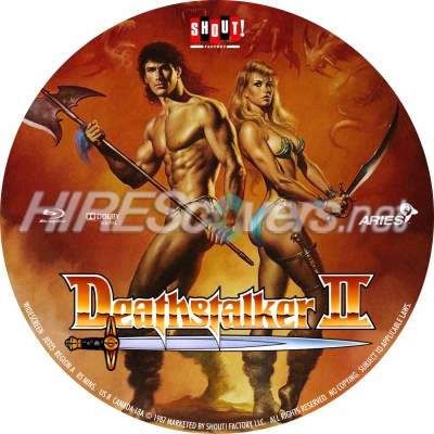 normal Deathstalker II 1987 Br Lbl