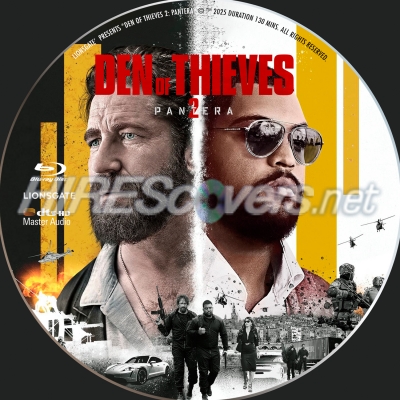 normal Den of Thieves 2 Pantera 2025 BD Labels