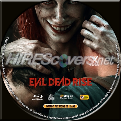 normal EVIL DEAD RISE Sticker Blu ray