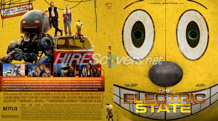normal Electric State The 2025 Custom Blu ray Cover