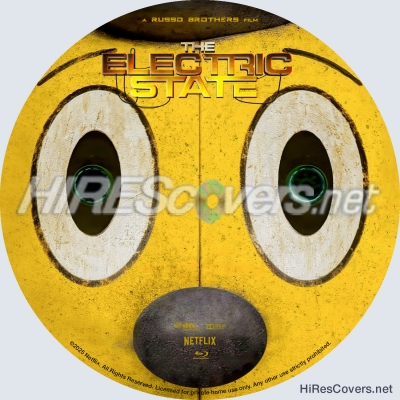 normal Electric State The 2025 Custom Blu ray Label