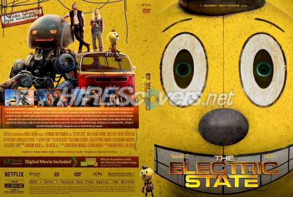 normal Electric State The 2025 Custom DVD Cover