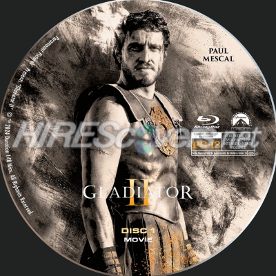 normal Gladiator II 2024 BD Labels D1