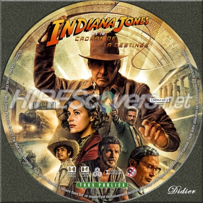 normal INDIANA JONES ET LE CADRAN DE LA DESTINEE Sticker Blu ray 4K UHD