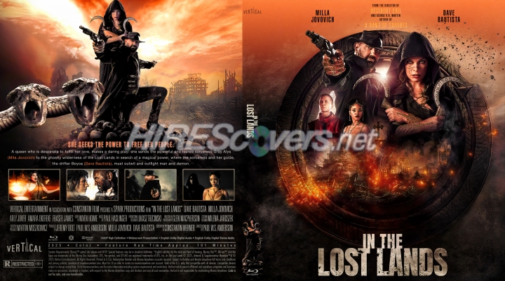 normal In the Lost Lands 2025 Custom Blu ray Cover