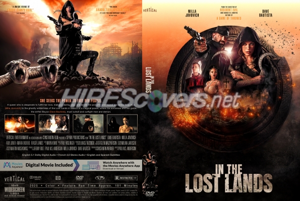 normal In the Lost Lands 2025 Custom DVD Cover