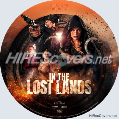normal In the Lost Lands 2025 Custom DVD Label