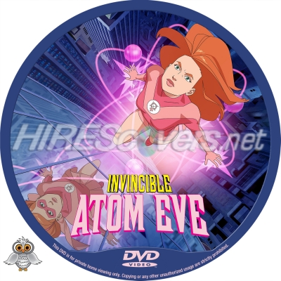 normal Invincible Atom Eve Label DVD