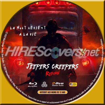 normal JEEPERS CREEPERS REBORN Sticker Blu ray