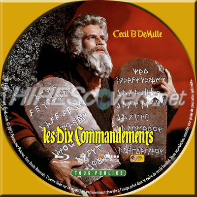 normal LES DIX COMMANDEMENTS Sticker Blu ray