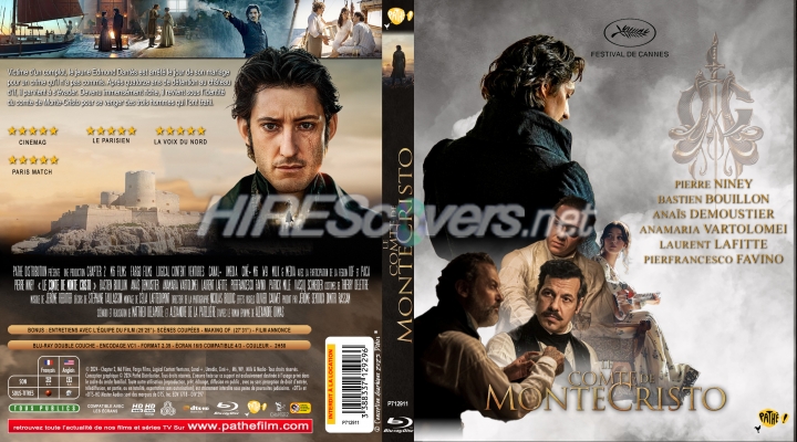 normal LE COMTE DE MONTE CRISTO Jaquette Blu ray