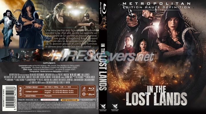 normal LOST IN THE LANDS Jaquette Blu ray