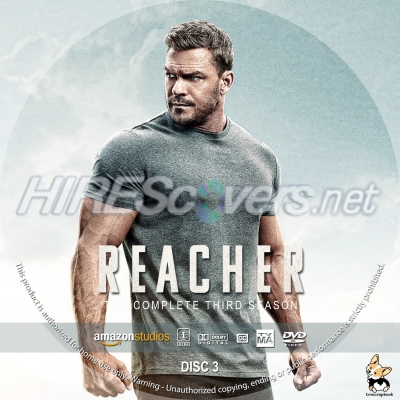 Reacher – Season 3, Disc 3 by tmscrapbook