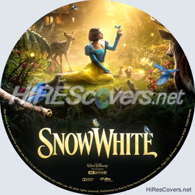 normal Snow White 2025 Custom Ultra HD 4k Label