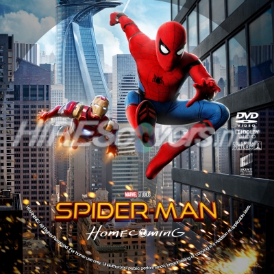 normal Spider Man Homecoming DVD v2