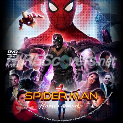 normal Spider Man Homecoming DVD v4