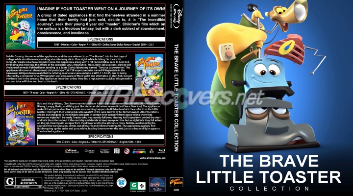 normal The Brave Little Toaster Collection RA
