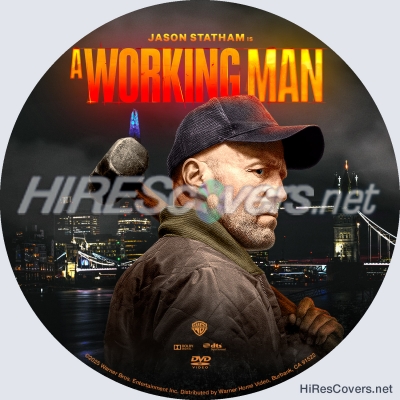 normal Working Man A 2025 Custom DVD Label