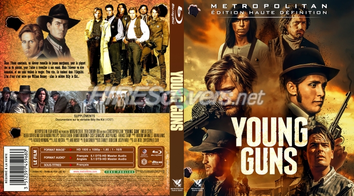 normal YOUNG GUNS Jaquette Blu ray