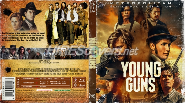 normal YOUNG GUNS Jaquette vieillie Blu ray