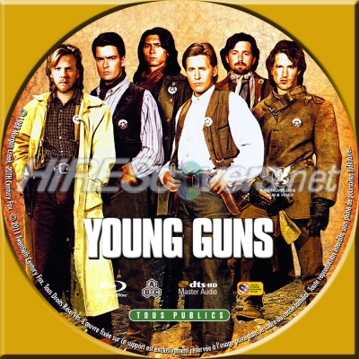 normal YOUNG GUNS Sticker Blu ray 1