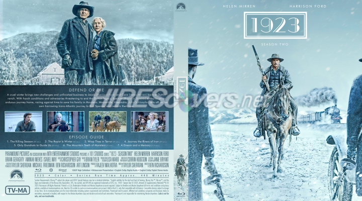normal 1923 2025 Season 2 Custom Blu ray Cover