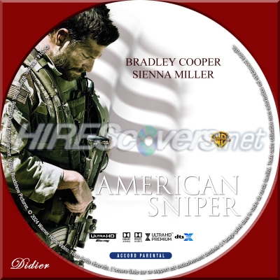 normal AMERICAN SNIPER Sticker Blu ray 4K UHD