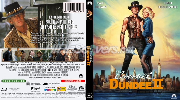 normal CROCODILE DUNDEE II Jaquette Blu ray