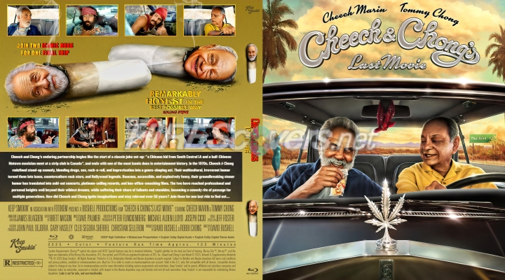 normal Cheech and Chong s Last Movie 2024 Custom Blu ray Cover