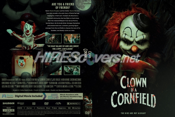 normal Clown in a Cornfield 2025 Custom DVD Cover