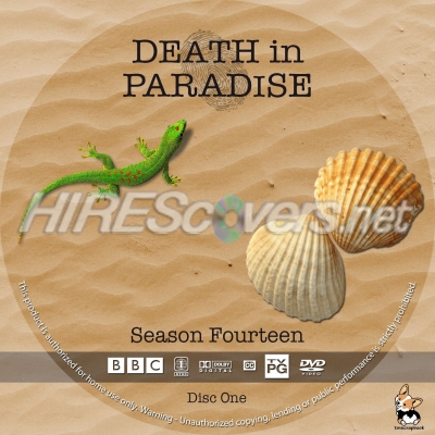 Death In Paradise – Season 14, Disc 1 by tmscrapbook