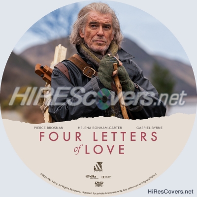 normal Four Letters of Love 2024 Custom DVD Label