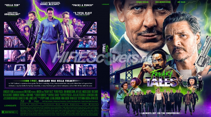 normal Freaky Tales 2024 Custom Blu ray Cover