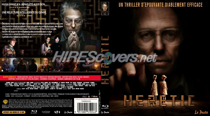 normal HERETIC Jaquette Blu ray