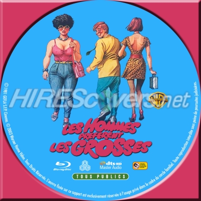 normal LES HOMMES PREFERENT LES GROSSES Sticker Blu ray