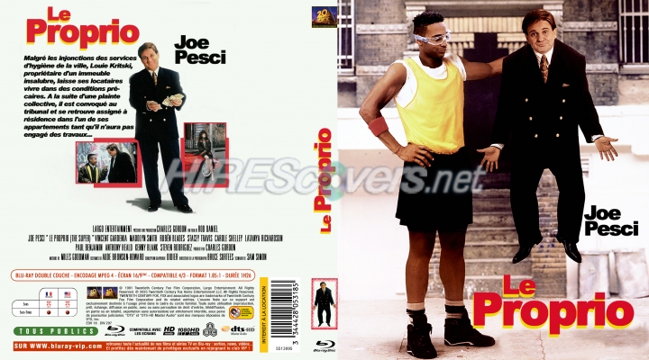 normal LE PROPRIO Jaquette Blu ray