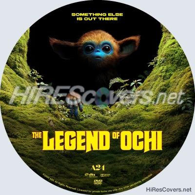 normal Legend of Ochi The 2025 Custom DVD Label