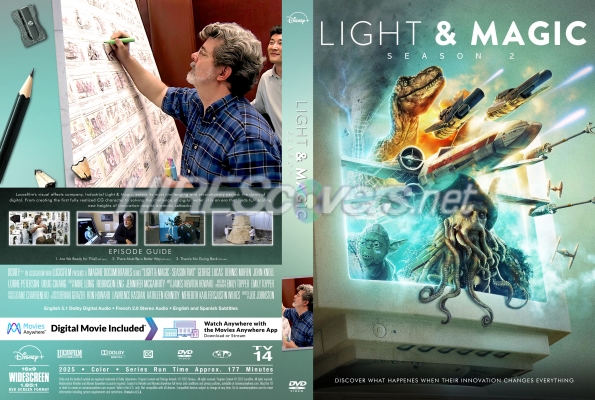 normal Light Magic 2025 Season Two Custom DVD Cover