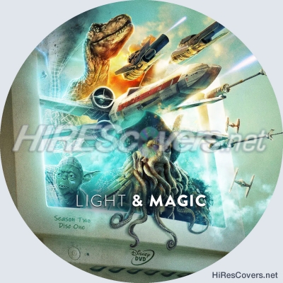 normal Light Magic 2025 Season Two D1 Custom DVD Label
