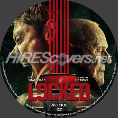 normal Locked dvd label