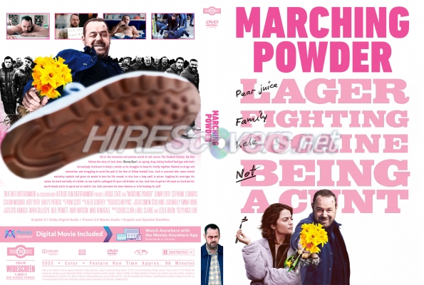 normal Marching Powder 2025 Custom DVD Cover