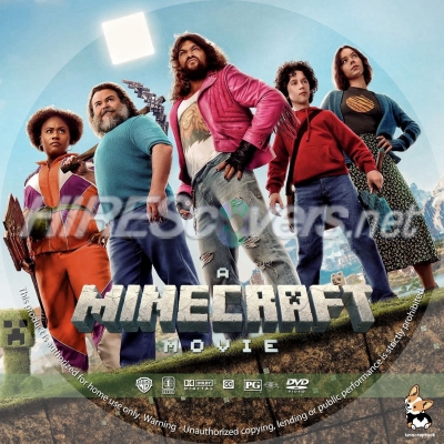 normal Minecraft Movie A label