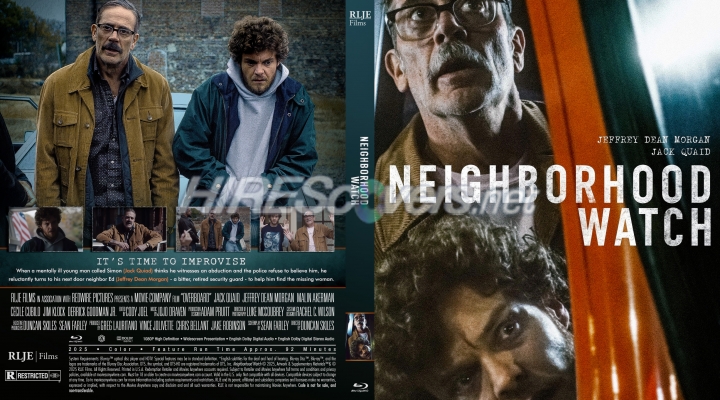 normal Neighborhood Watch 2025 Custom Blu ray Cover