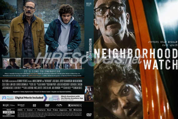 normal Neighborhood Watch 2025 Custom DVD Cover