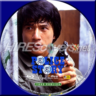 normal POLICE STORY Sticker Blu ray