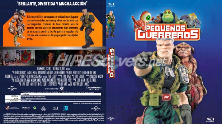 normal Pequenos guerreros caja Bluray Dreamworks Universal
