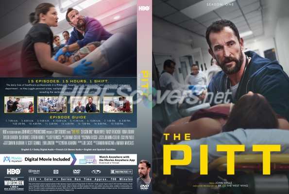 normal Pitt The 2025 Season One Custom DVD Cover
