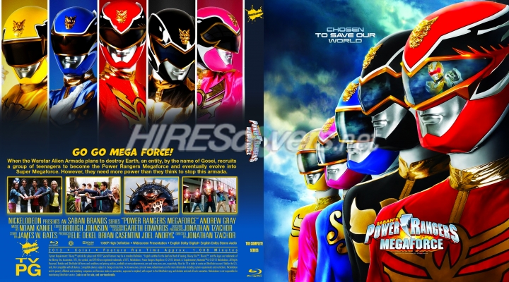 Power Rangers Megaforce (2013) by katcountrygirl